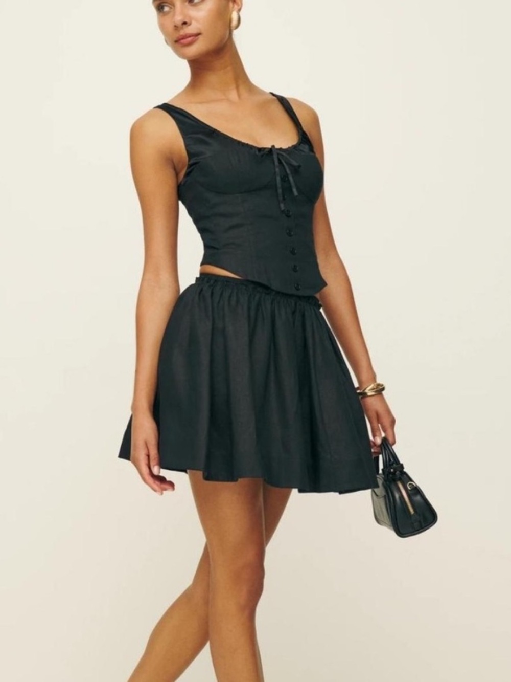 NWT • Evy Linen two piece - size 6
